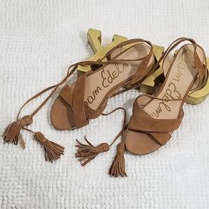 NWOT Sam Edelman Jenna Suede Sandals